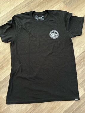 Hurley Black Short Sleeve Logo T-Shirt